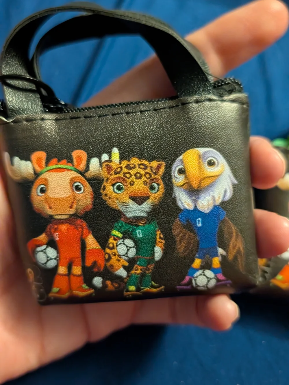 3 New Fifa Mini Bags Keychain